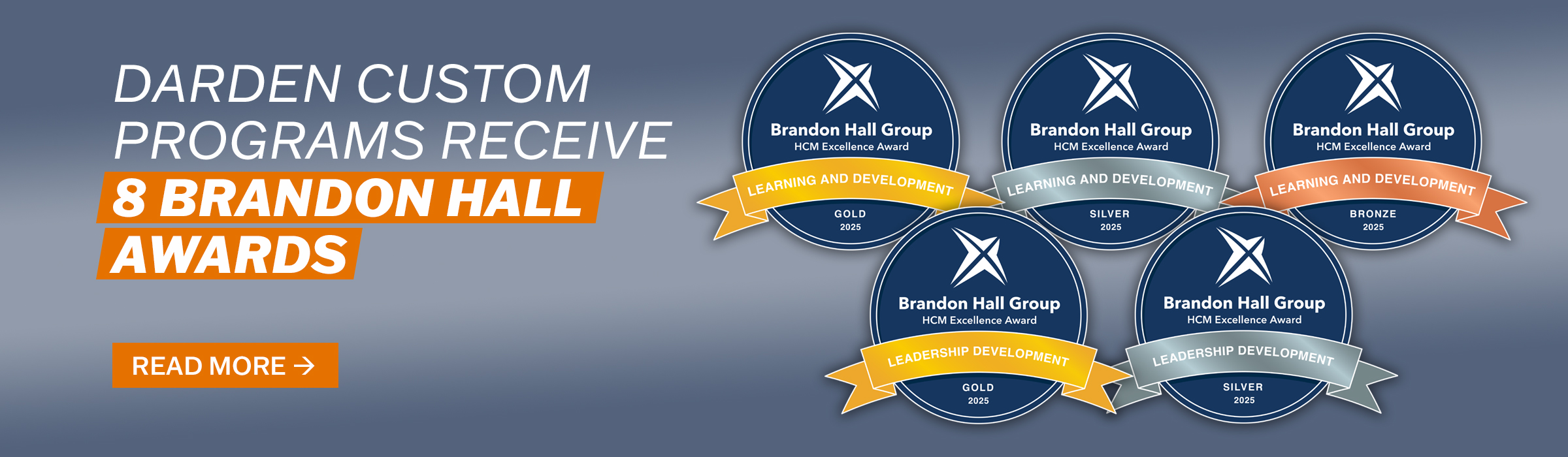 UVA Darden Receives 8 Brandon Hall Awards
